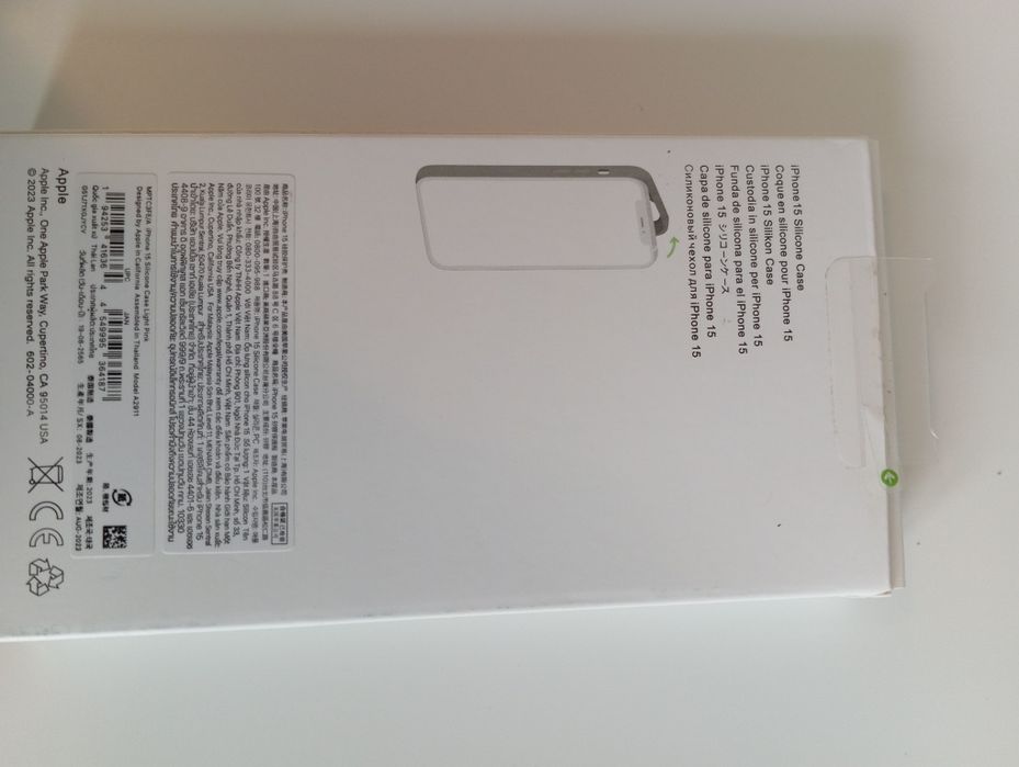 Capa Silicone MagSafe iPhone 15 Original