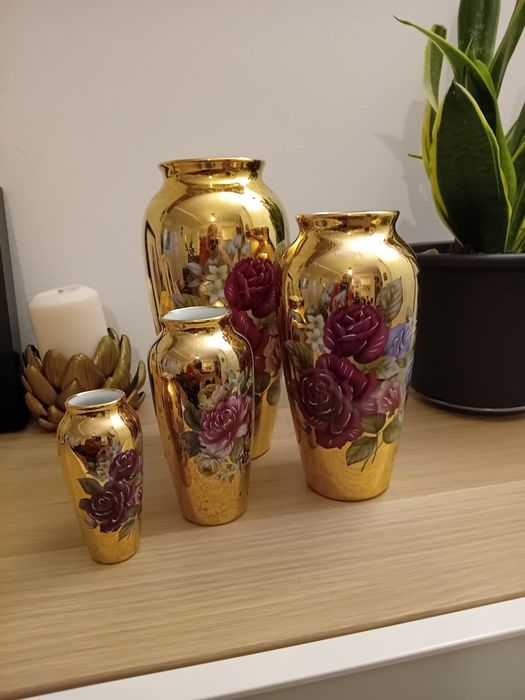 Vendo conjunto de quatro peças decoração Limoges