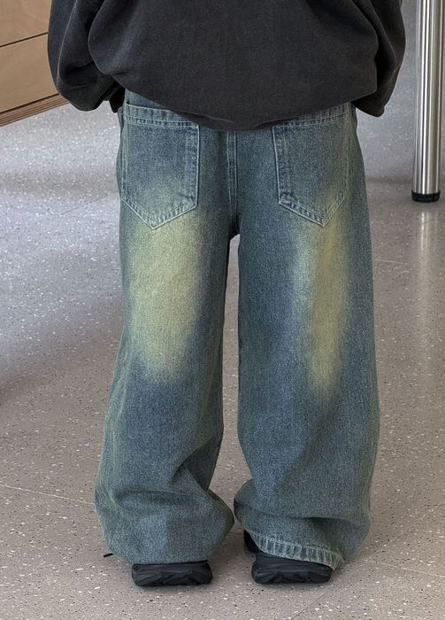 Джинси Баггі темно сині