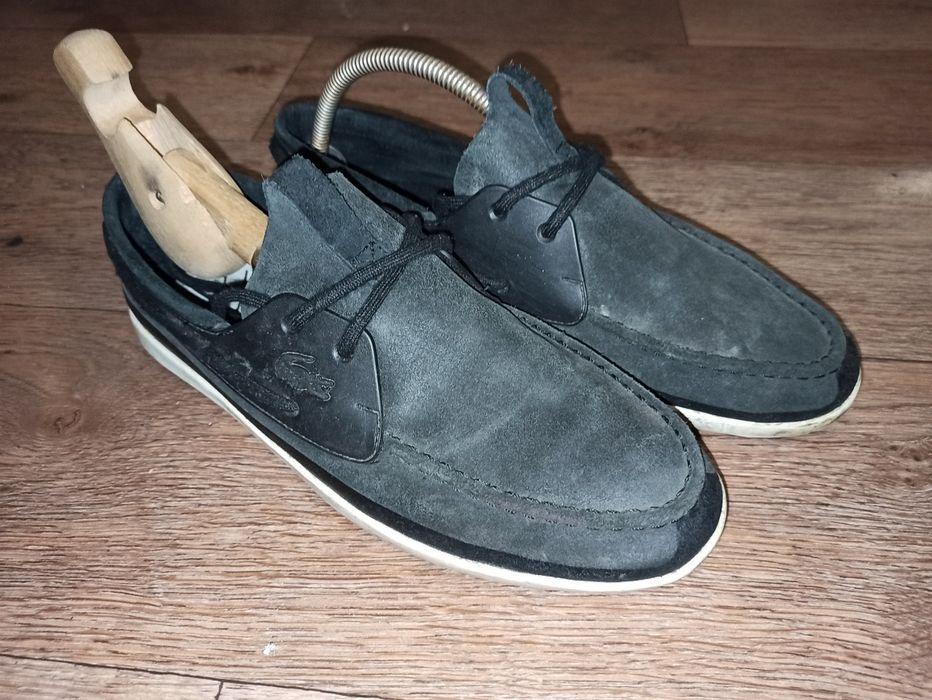 Мокасины Lacoste, нат.замш, оригинал, 42