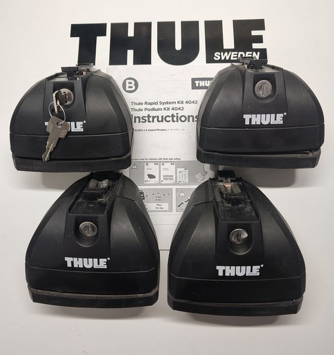 Stopy Thule 753 oraz KIT 4042  Citroen C4 Grand Picasso Spacer Tourer