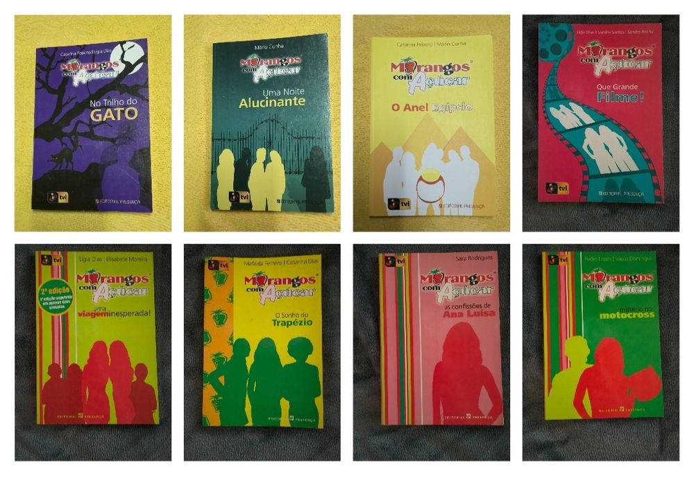 Coleção completa dos Livros dos Morangos com Açúcar completa !!!