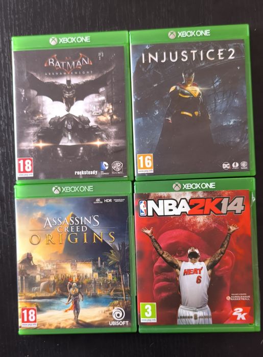 Conjunto de 4 jogos Xbox one