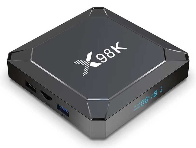 X98K 2гб 16Гб RK3528 Смарт ТВ Приставка Андроїд 13 WiFi 6 Smart TV box