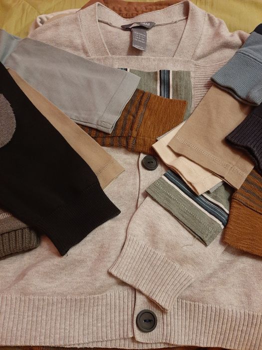 Sweterki i koszulki na chłopca 4-5 lat!