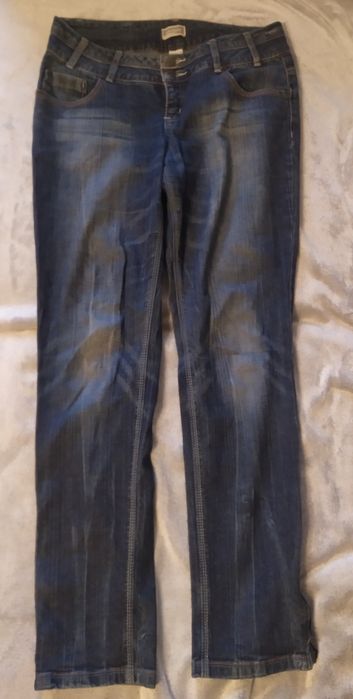 Granatowe jeansy Rainbow rozmiar 42