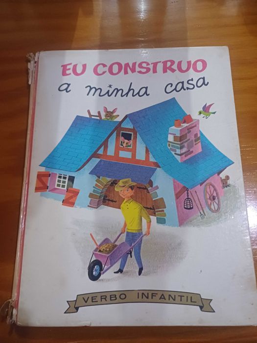 Livro Eu construo a minha casa. Coleção Verbo Infantil 3.5€