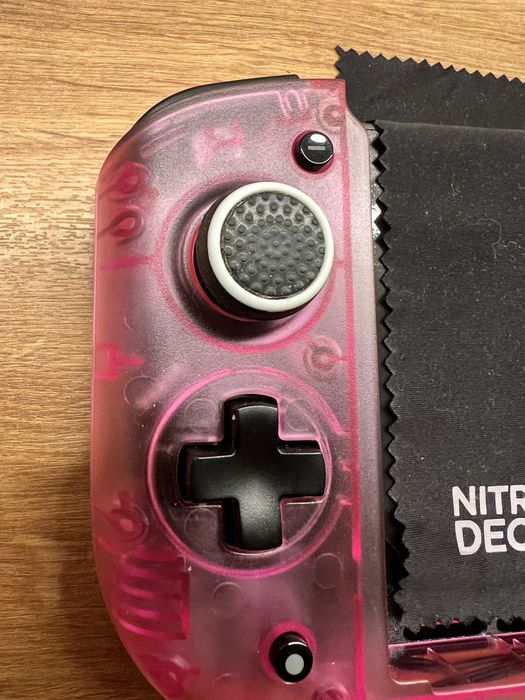 Nitro Deck Limited Edition Crystal Pink Nintendo Switch