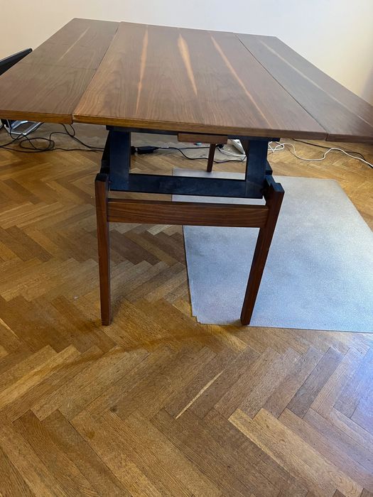 Stół ława PILNE rozkładany PRL