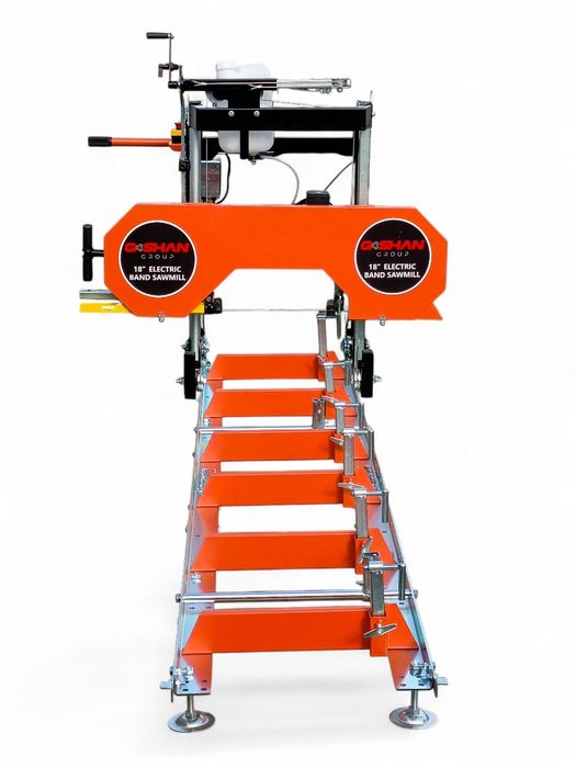 Trak taśmowy G-SHAN GT18 – piła taśmowa do kłód 2,2kw 3m długość traka