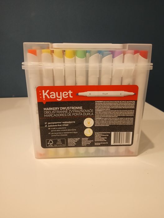 Markery kayet 60 szt.