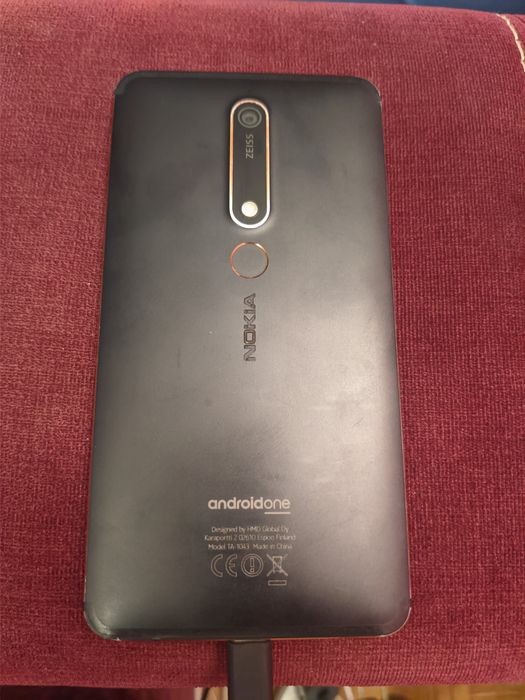Nokia 6.1 AndroidOne 2 sztuki Czarny i srebrny!!! Cena za sztukę !