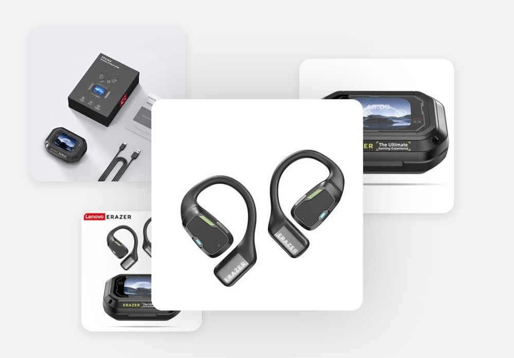 Fones de ouvido tradutores AI Erazer XP6