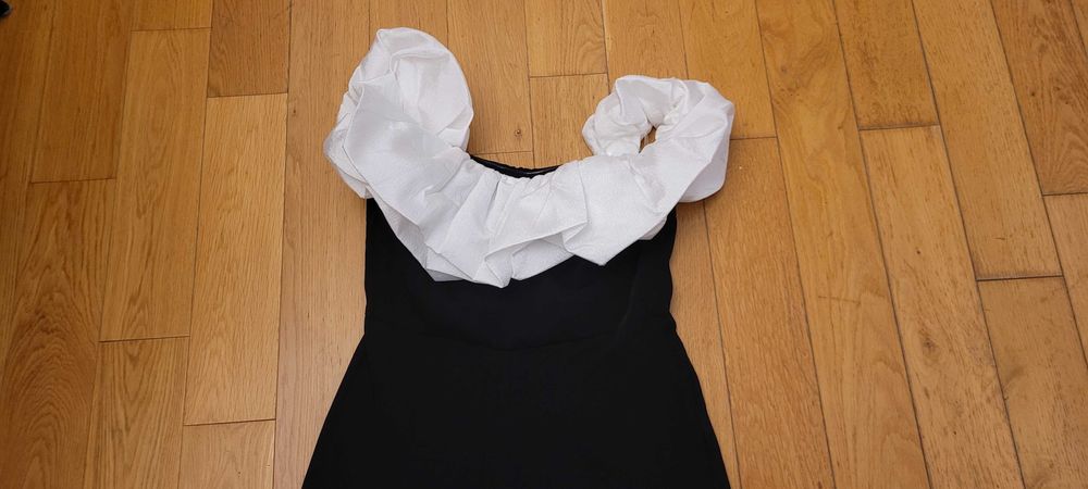 Kombinezon czarny wieczorowy