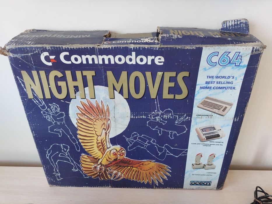 Zestaw Commodore 64 BOX, Night moves, C64