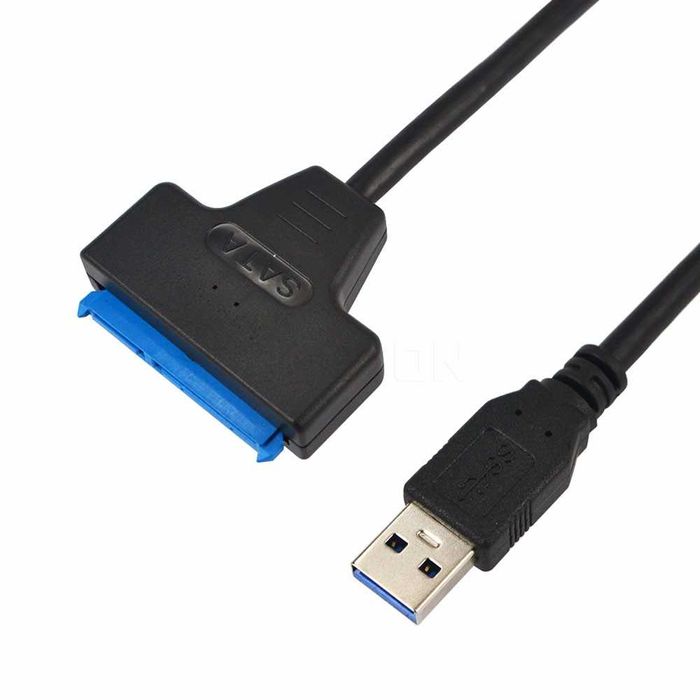 Cabo Adaptador USB 3.0 para Disco Rígido SATA 2,5'' ou 3,5'' HDD/SSD