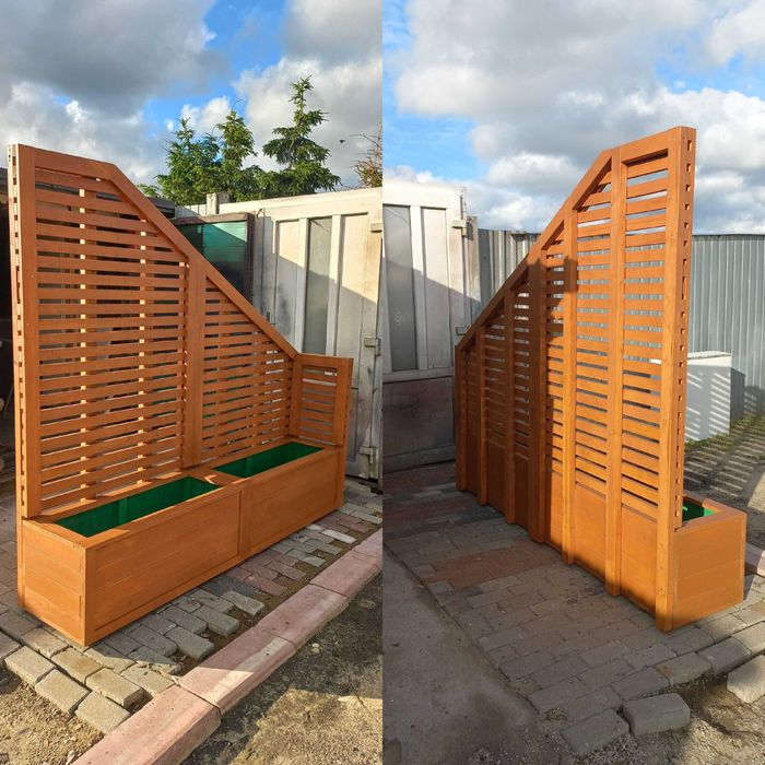 Pergole drewiane, donice z pergolami!