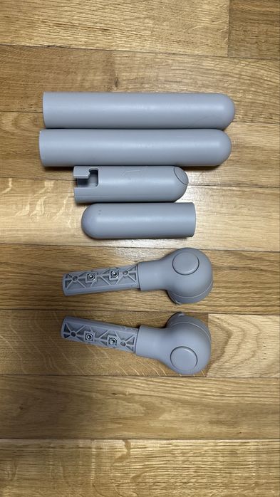 Шезлонг до стільчика Cybex Lemo Suede Grey з адаптерами