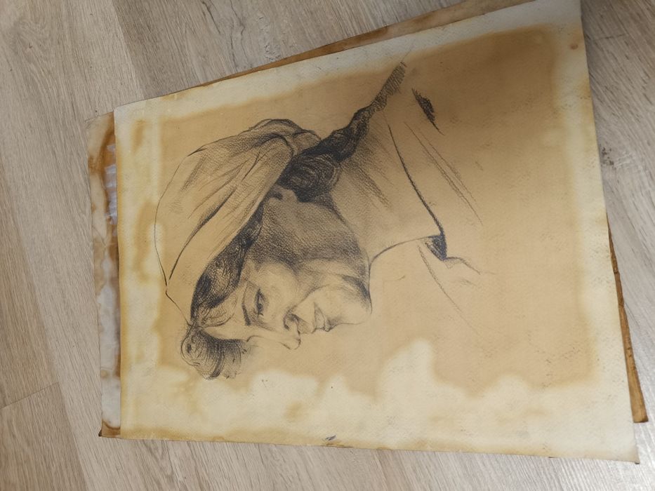 Рисунки, графика, рисунок винтажные А3