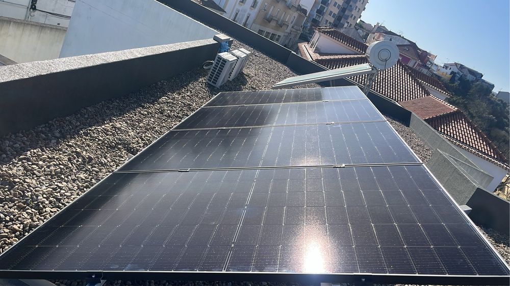 Instalação de painel solar
