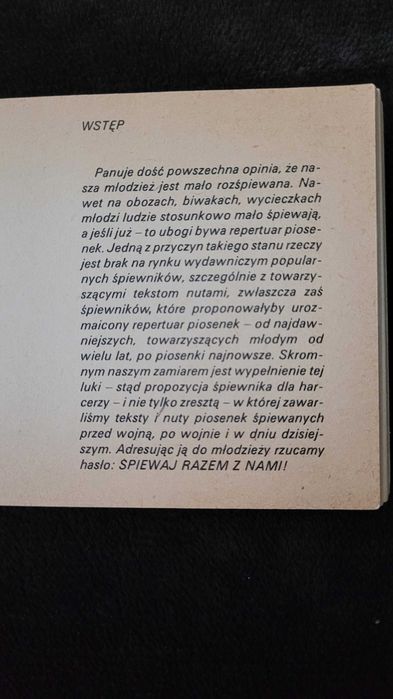 Pod namiotem słońca. Śpiewnik. ZHP, Dziennik Wieczorny, PRL
