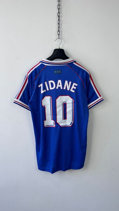 Футболка футбольна adidas france 1998 world cup final zidane 10 retro football shirt jersey