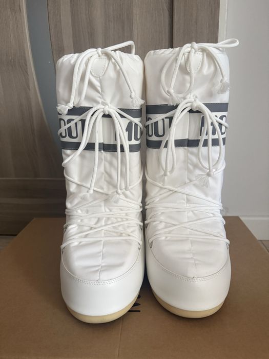 Moon boot śniegowce białe
