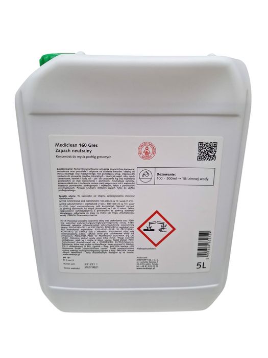 Mediclean 160 gres 5l  1szt