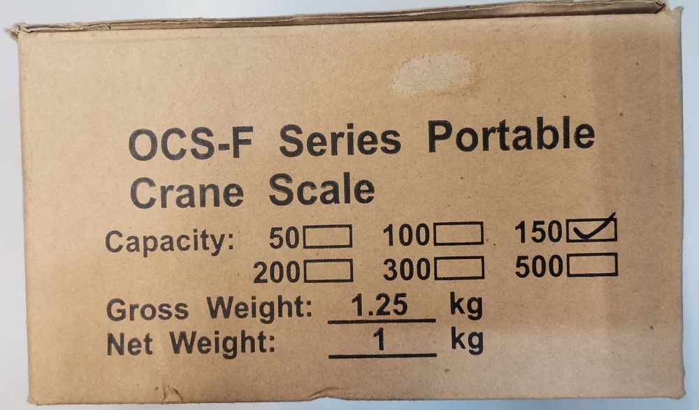 Balança industrial de gancho 150Kg