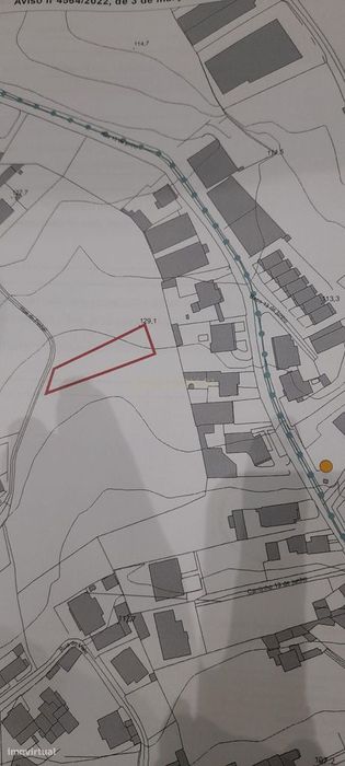 Terreno com área de 800m2