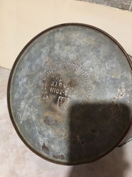 Ведра оцинкованные советских времен 10 л емкость тара