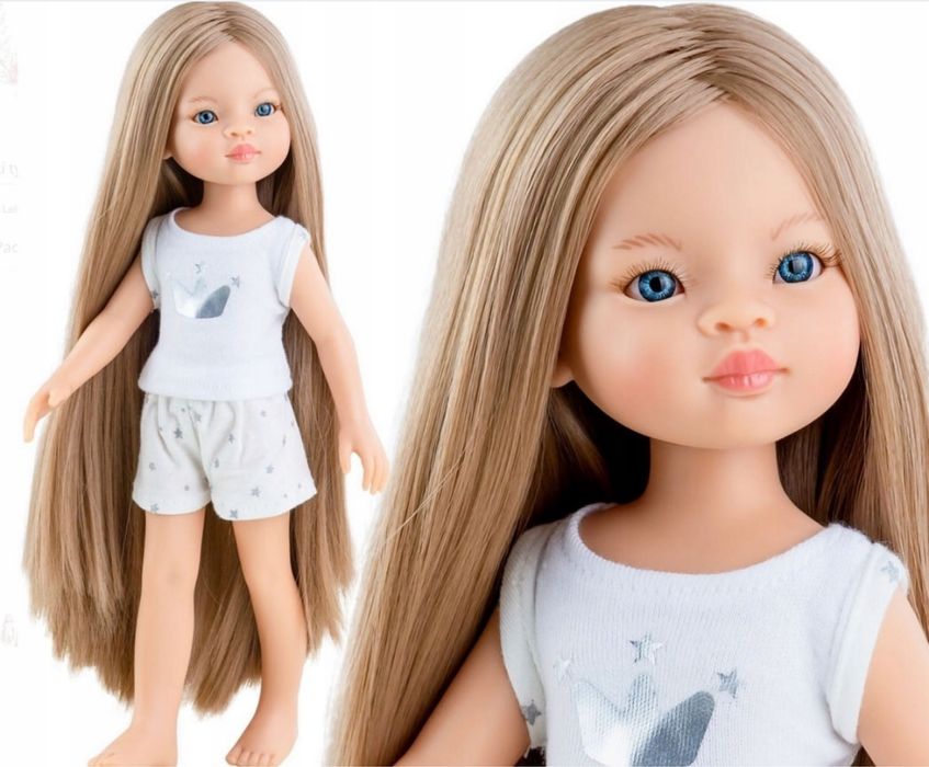 Lalka Bobas Interaktywna Duża 32 cm Hiszpańska Piękna Prezent