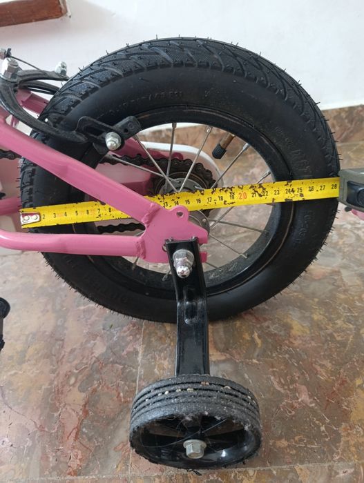 Bicicleta menina cor de rosa