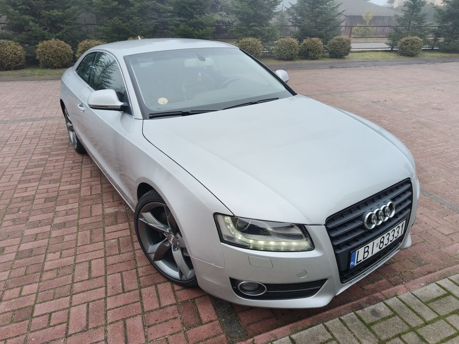 Audi a5 3.0 tdi quattro manual 195 tyś km przebiegu super stan