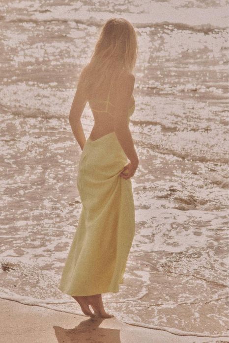 Сатинова сукня Zara