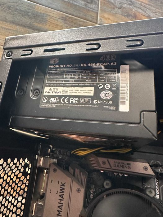 Компьютер Ryzen 3 1200/ B450/ 16GB/ 500W/ 1TB/ SSD128/ GTX 1060/ 19"