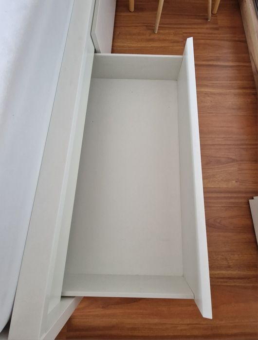 IKEA Malm łóżko 160x200 + 4 szuflady + materac FDM