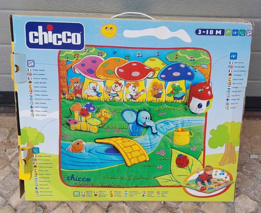 Tapete musical Chicco 2 em 1