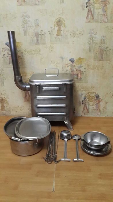 Печь переносная металлическая "Дымок" Маслова