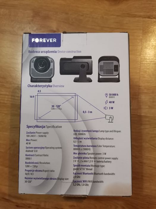 Projektor multimedialny Forever