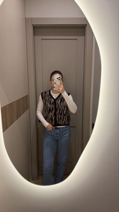 Вовняний жилет Massimo Dutti