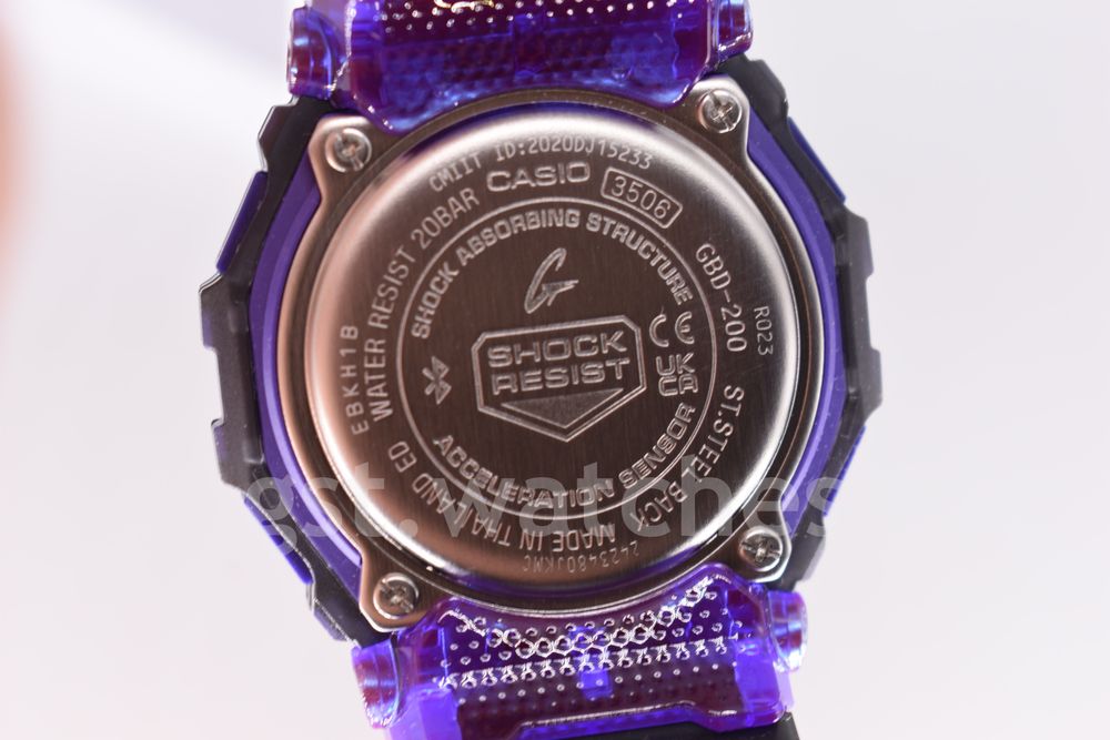 Casio G-Shock GBD-200SM-1A6 NEW ORIGINAL | Bluetooth | Step-Tracker
