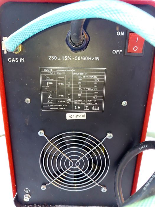 Зварювальний апарат Vitals Professional AC / DC-2000 TIG Alu Puls