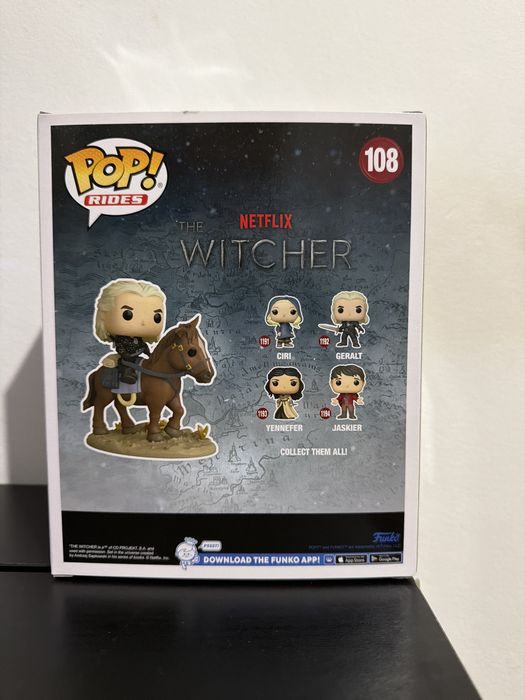 Funko Pop! The Witcher Geralt and Roach 108