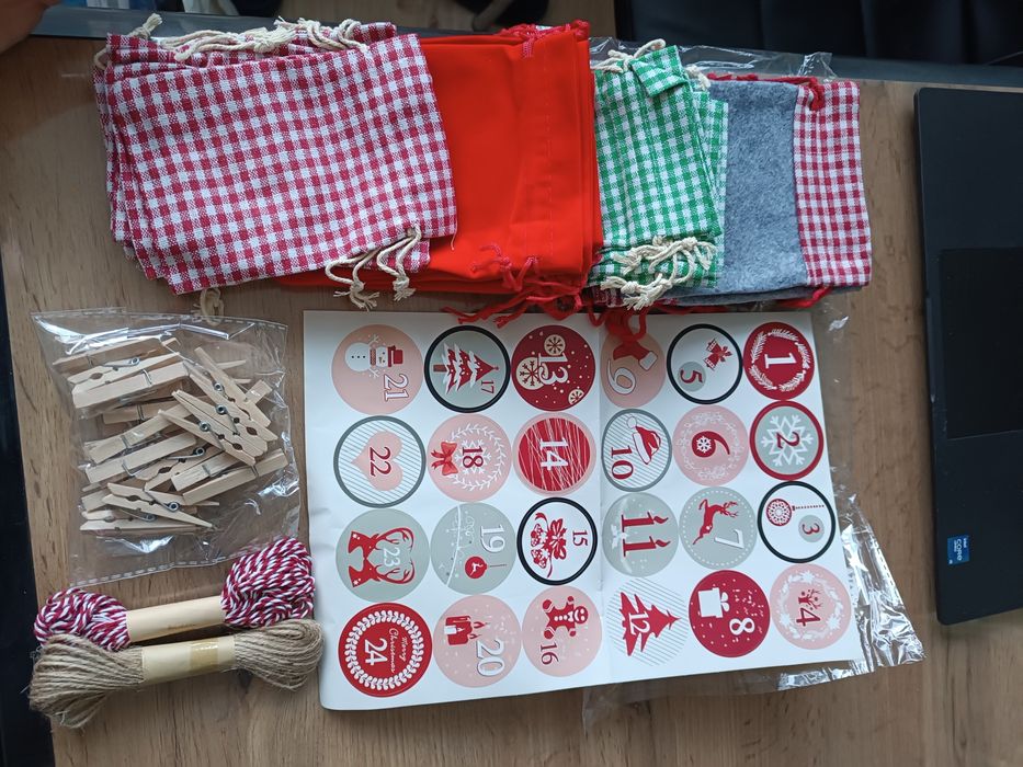 Kalendarz adwentowy DIY