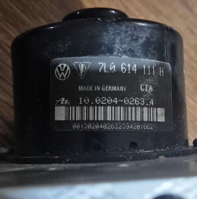 Pompa ABS VW TOUAREG I 7L (02-10r) 2,5 TDI oryginalna ATE