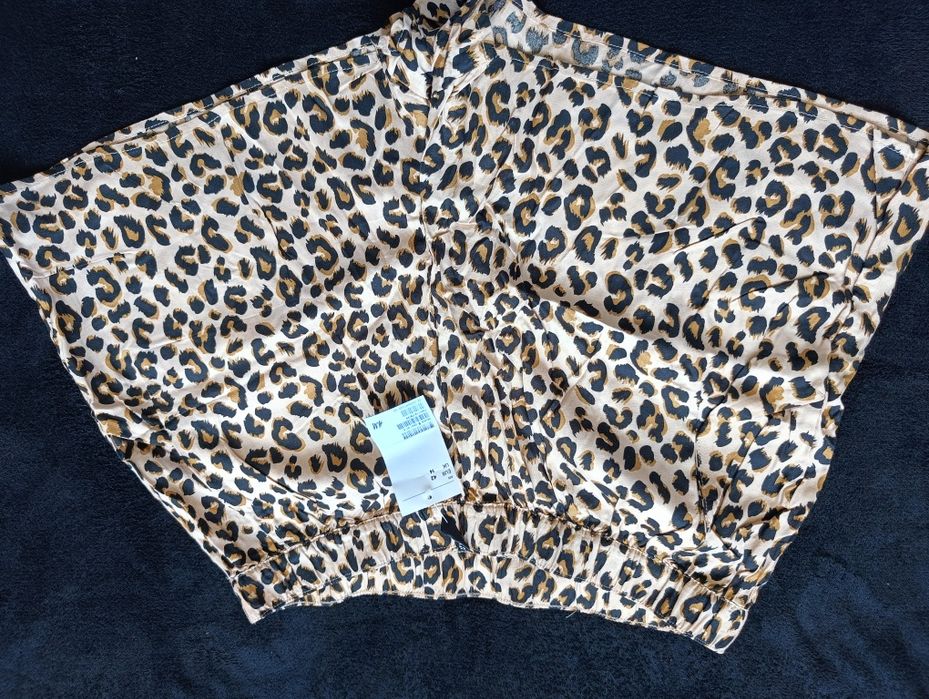 H&M panterkowe szorty NOWE r. 42