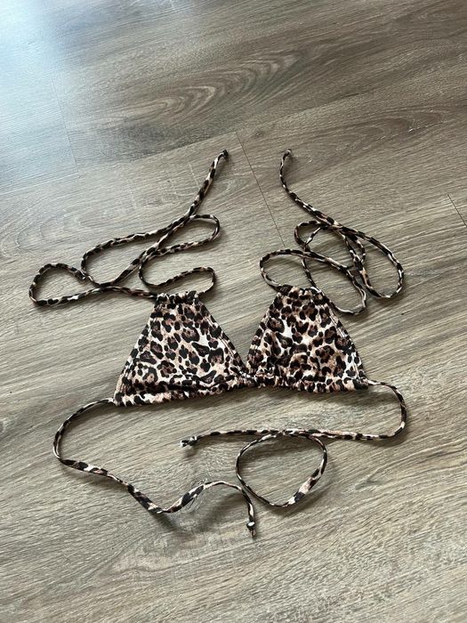 Жіночий леопардовий верх від купальника PrettyLittleThing XS–S