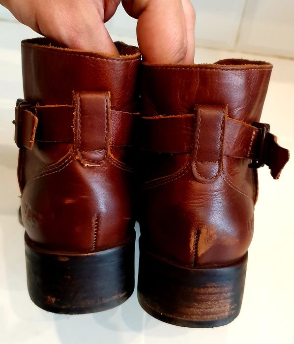 UGG roz. 40 wkładka 26 cm skóra naturalna w całości botki Premium