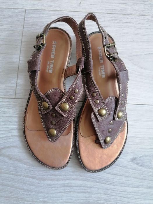 Sandały japonki boho